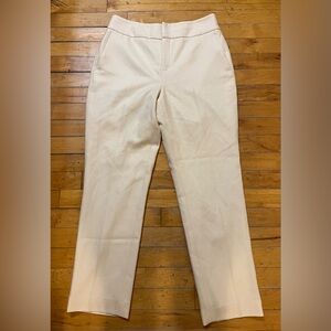 Suistudio Women’s Trousers Lane Classic Off White Wool Blend Lined Size 4 NWT’s